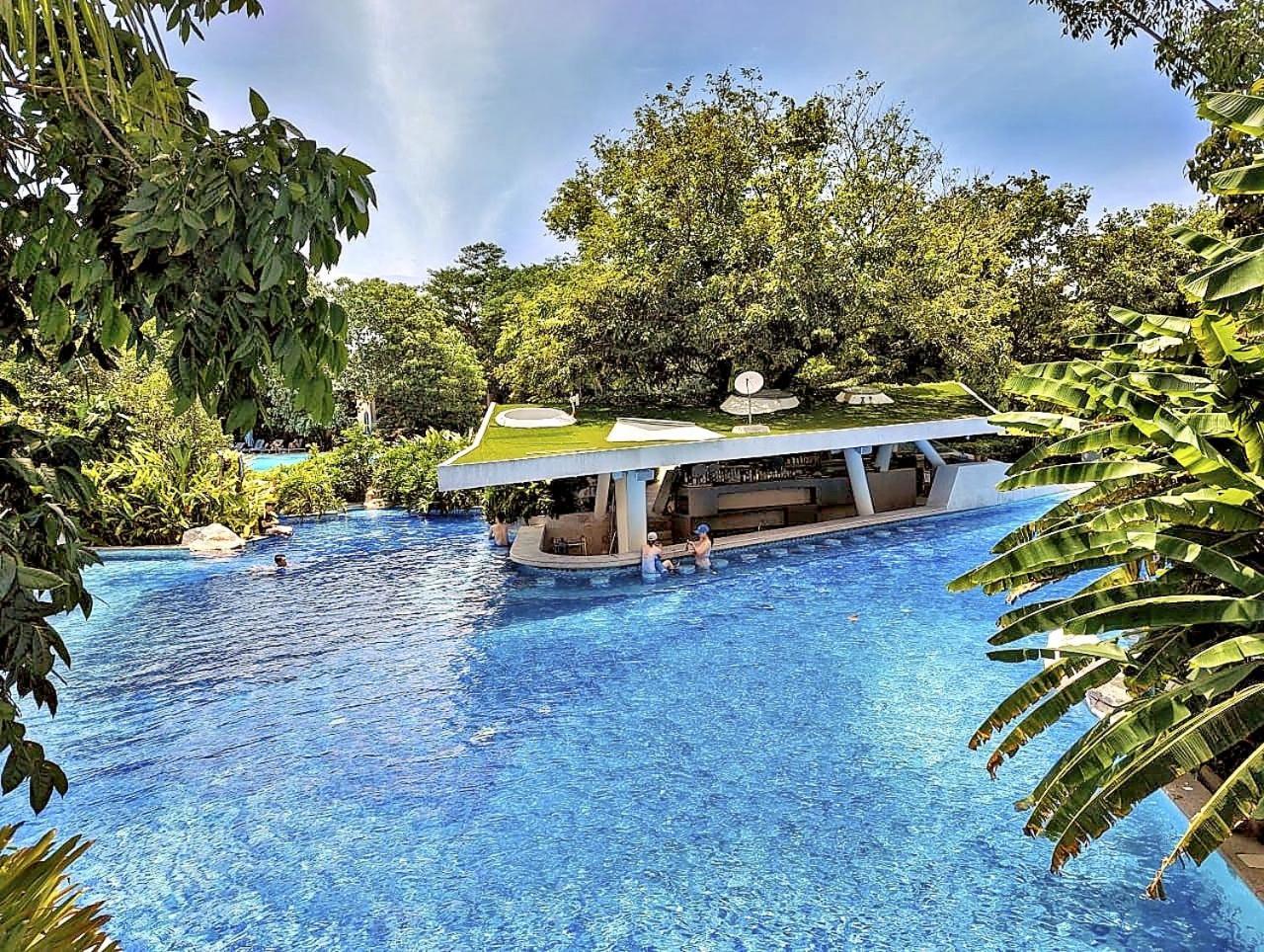 Dominiks Stylish Resort Gem Ocean View Pool Queen Bed At Tambuli 8 Floor Fast Wifi Мактан Екстер'єр фото