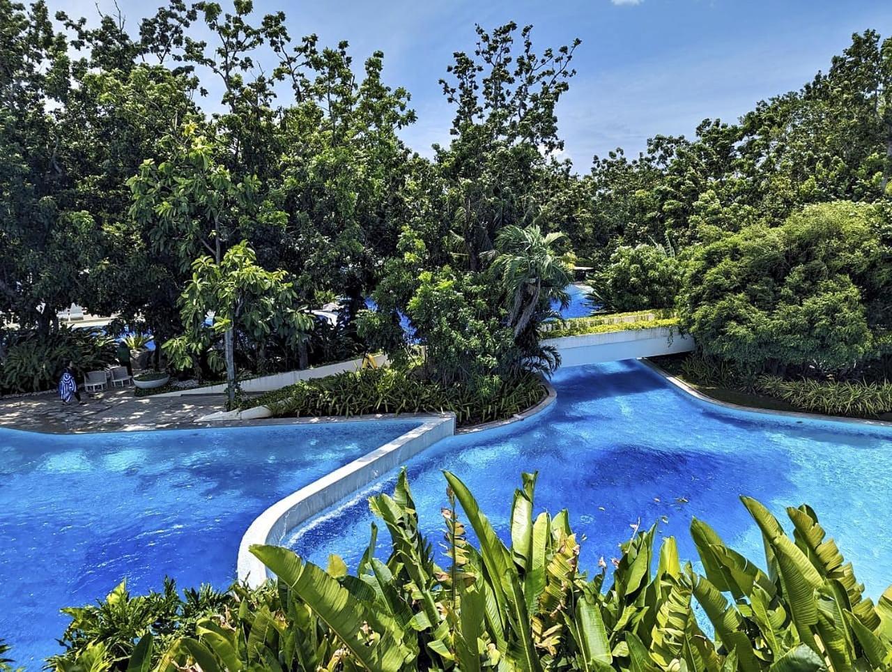Dominiks Stylish Resort Gem Ocean View Pool Queen Bed At Tambuli 8 Floor Fast Wifi Мактан Екстер'єр фото
